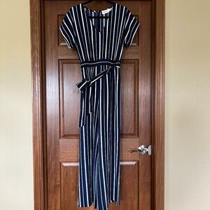 Eliza J Short Sleeve Jumpsuit